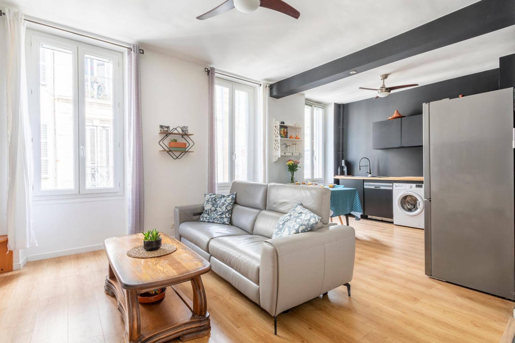 T3 Cosy A Marseille, Proche Vieux-Port Et Gare Apartment Exterior photo